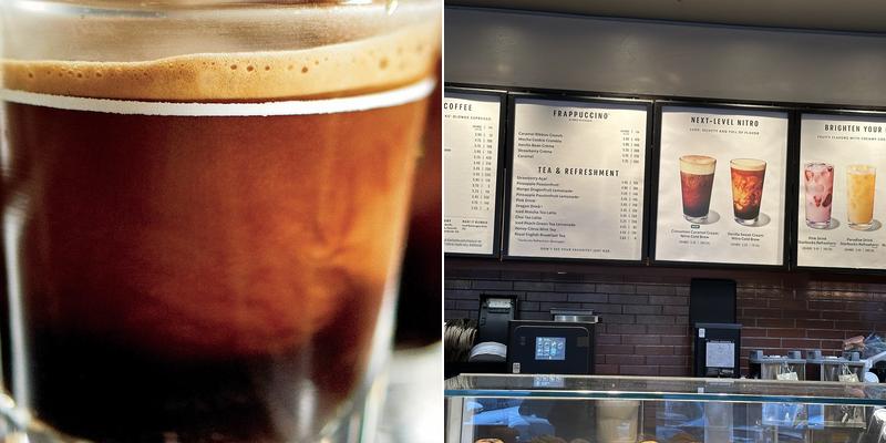 Starbucks Menu