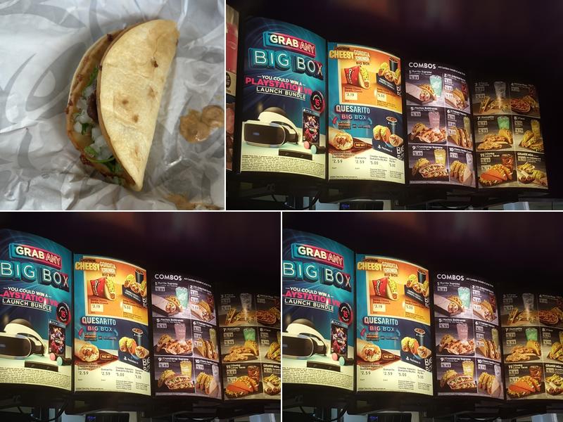 Taco Bell Menu
