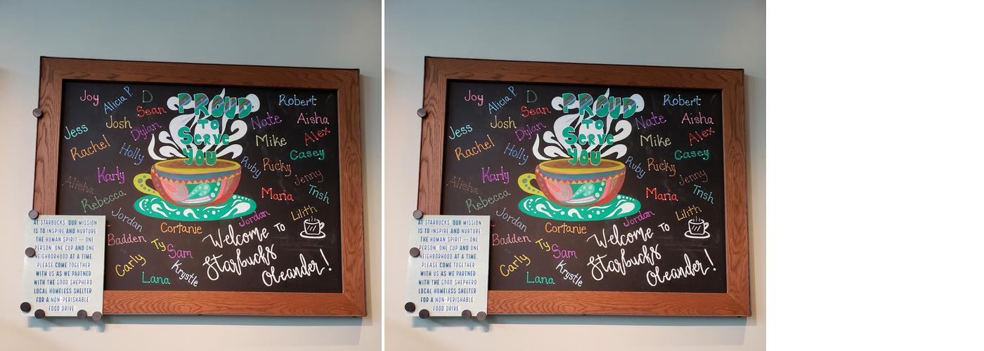 Starbucks Coffee Company Menu