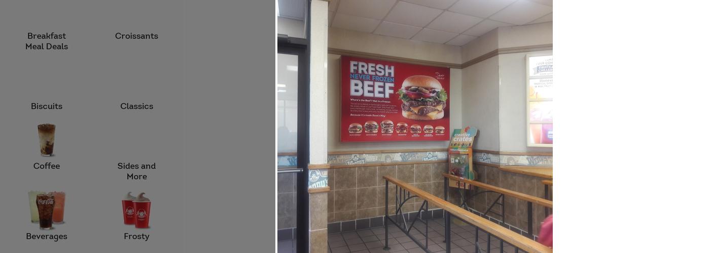 Wendy's Menu