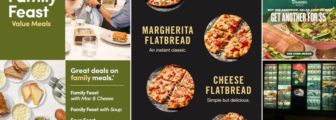Panera Bread Menu