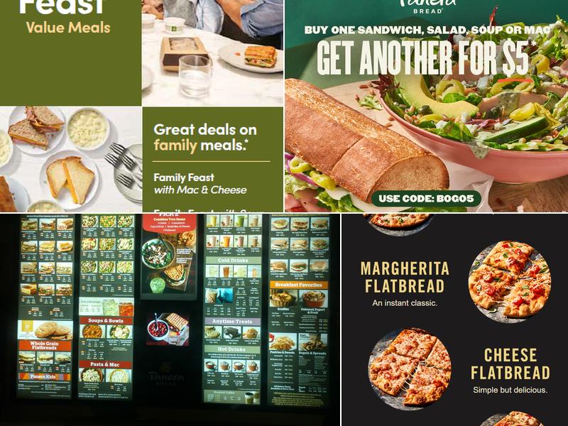Panera Bread Menu