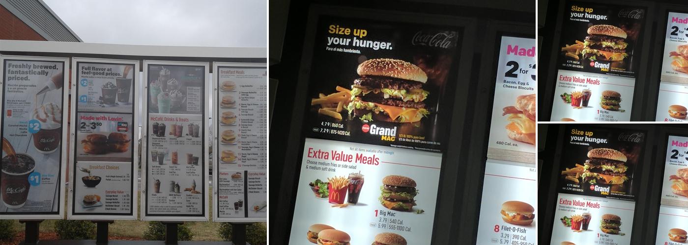 McDonald's Menu