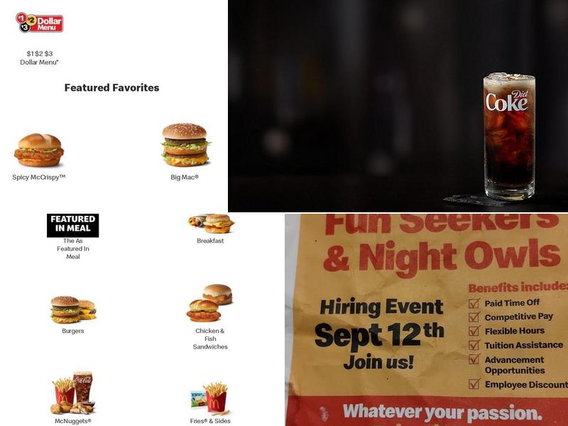 McDonald's Menu