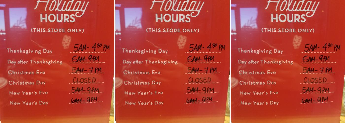 Starbucks Menu