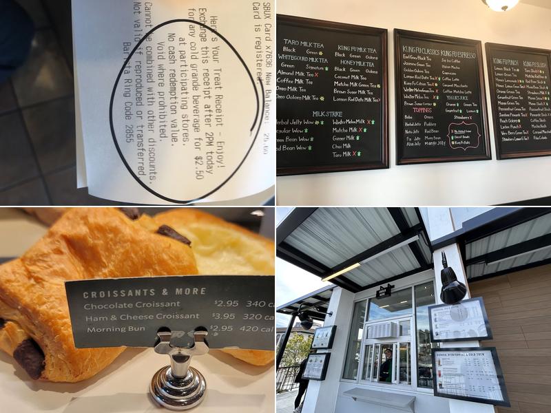 Starbucks Menu