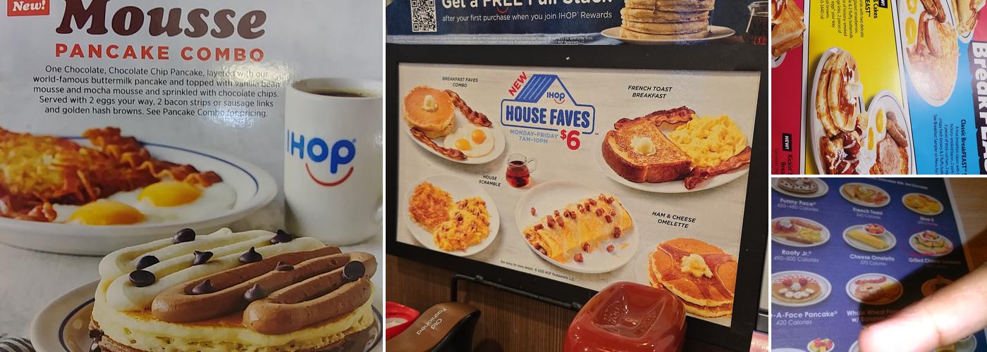 IHOP Menu