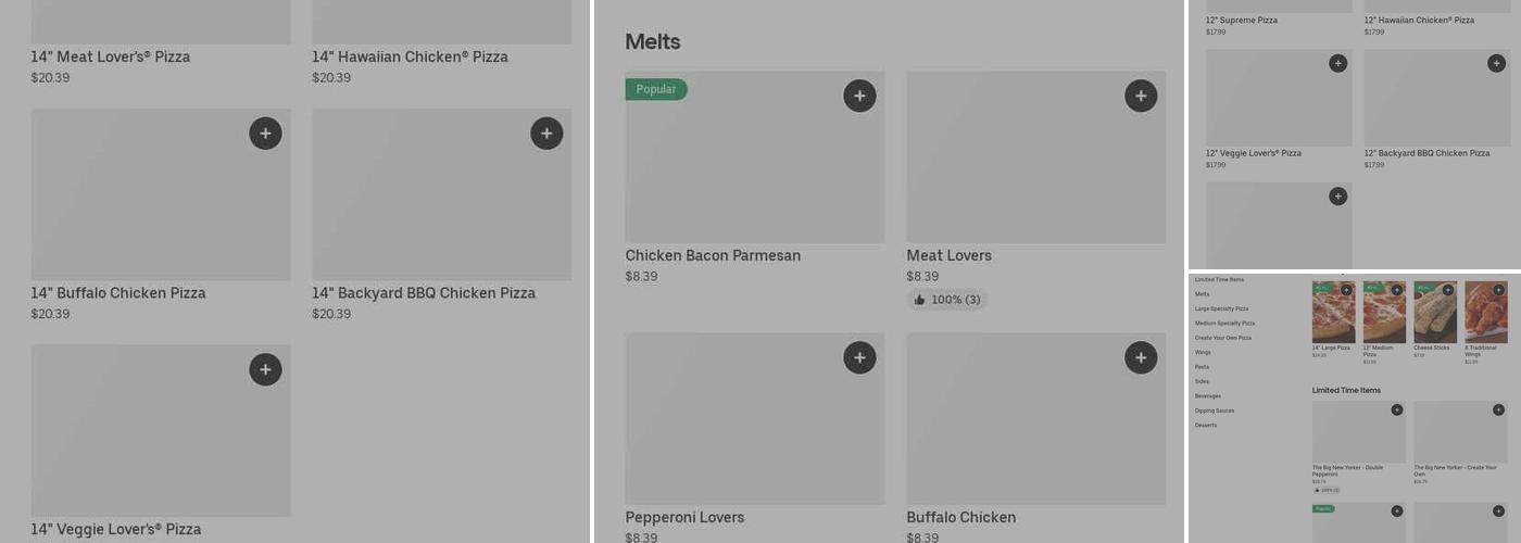 Pizza Hut Menu