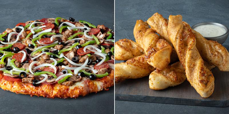 Round Table Pizza Menu