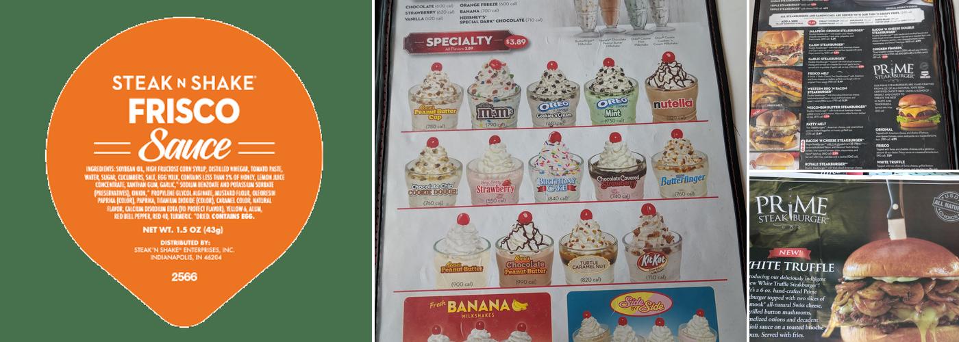 Steak 'n Shake Menu