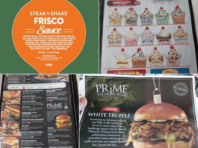Steak 'n Shake Menu