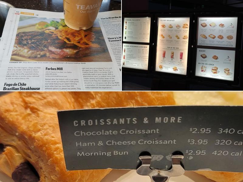 Starbucks Menu