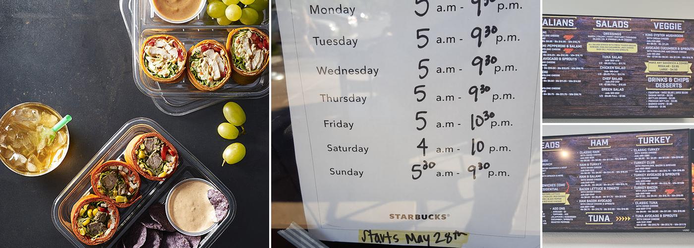 Starbucks Menu