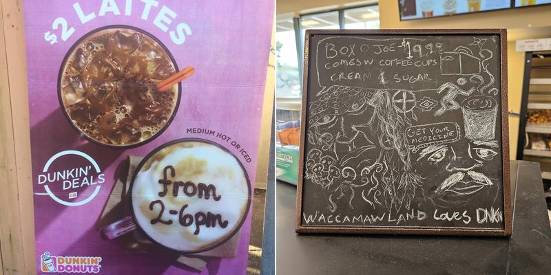 Dunkin' Menu