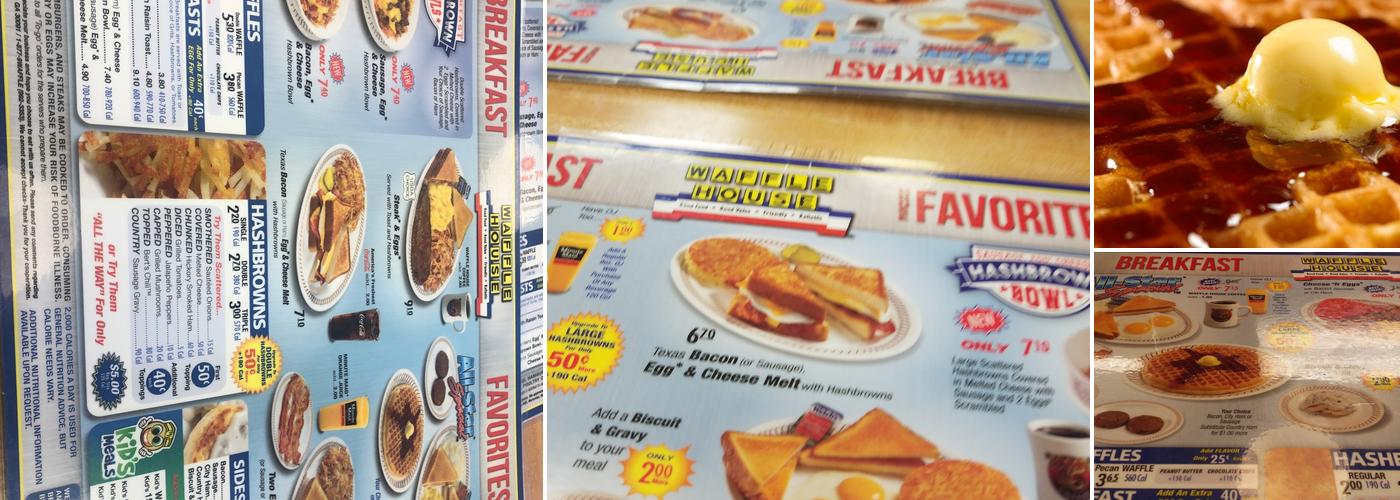 Waffle House Menu