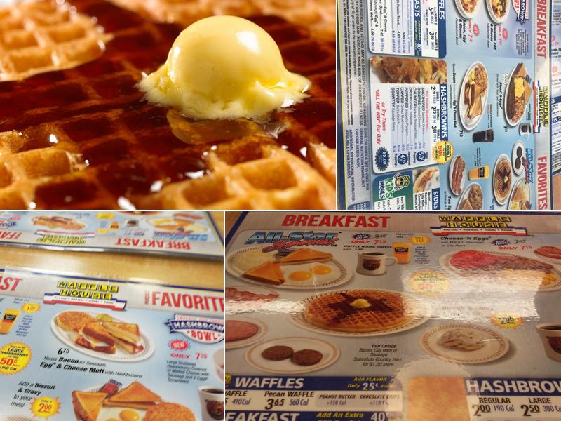 Waffle House Menu