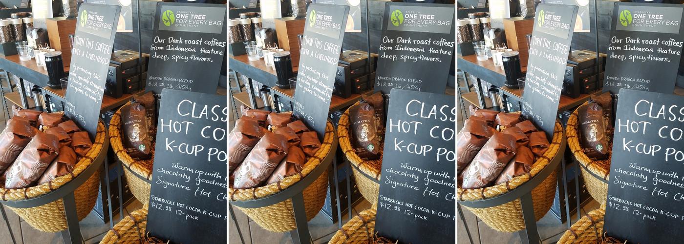 Starbucks Menu