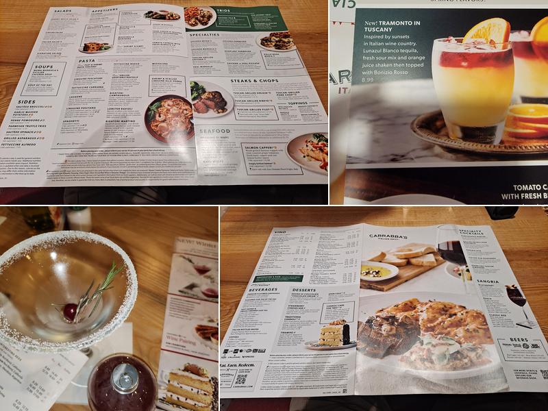 Carrabba's Italian Grill Menu