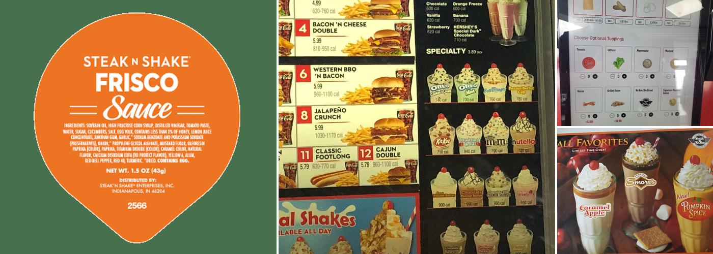 Steak 'n Shake Menu