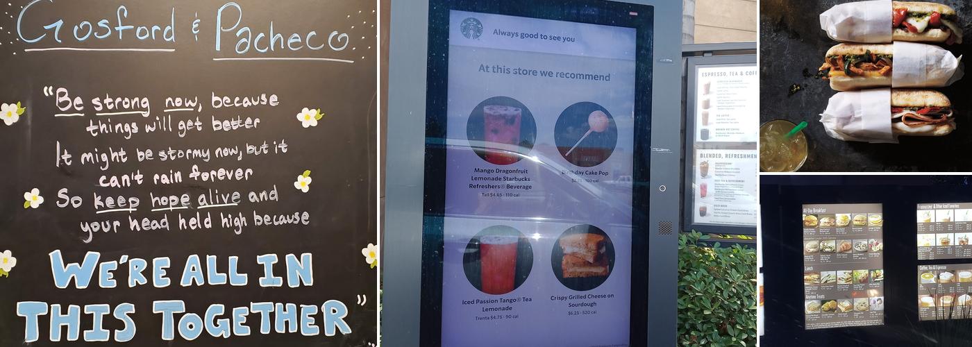 Starbucks Menu