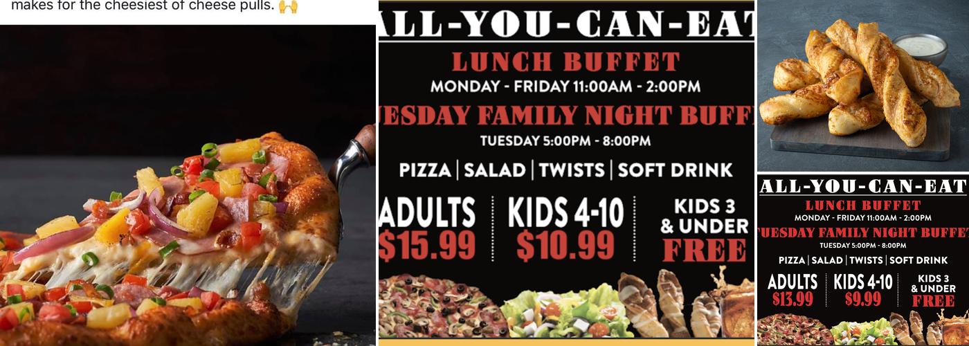 Round Table Pizza Menu