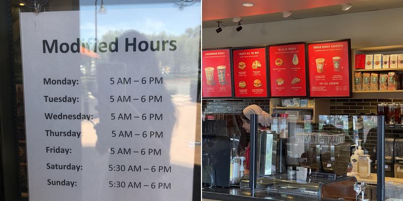 Starbucks Menu