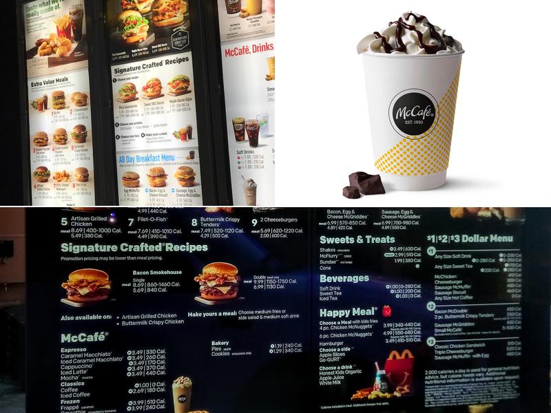 McDonald's Menu