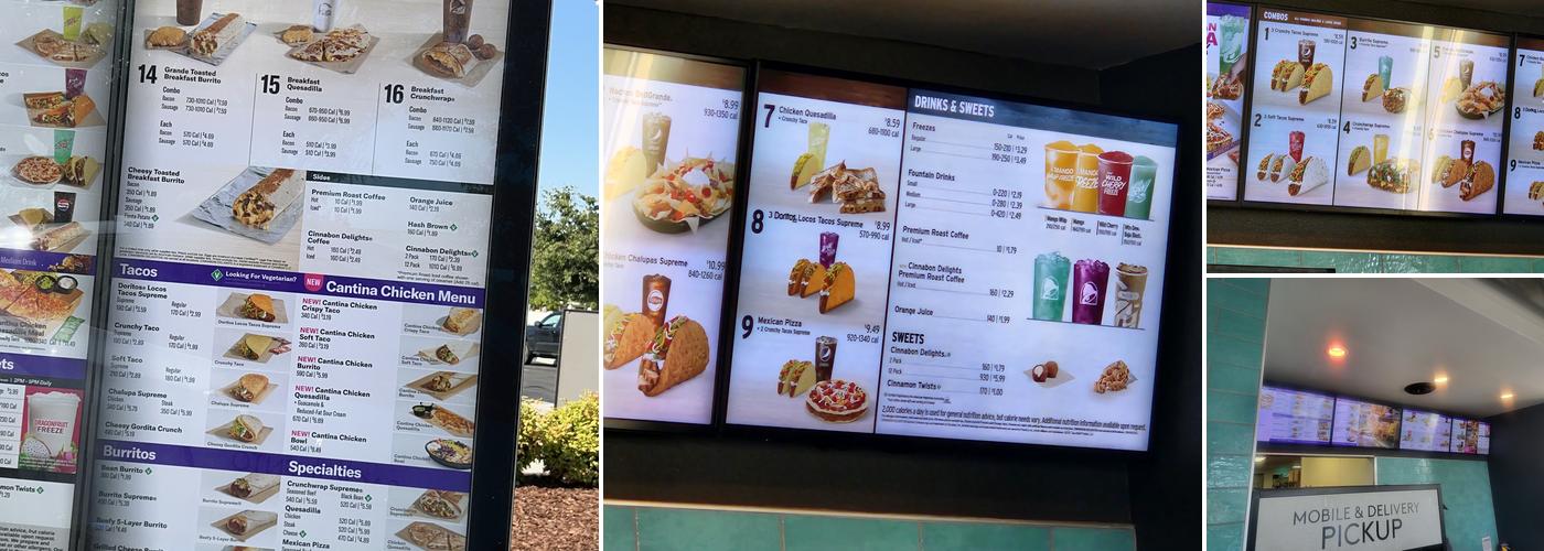 Taco Bell Menu