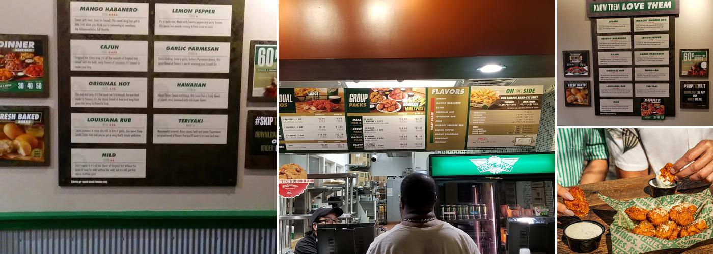 Wingstop Menu