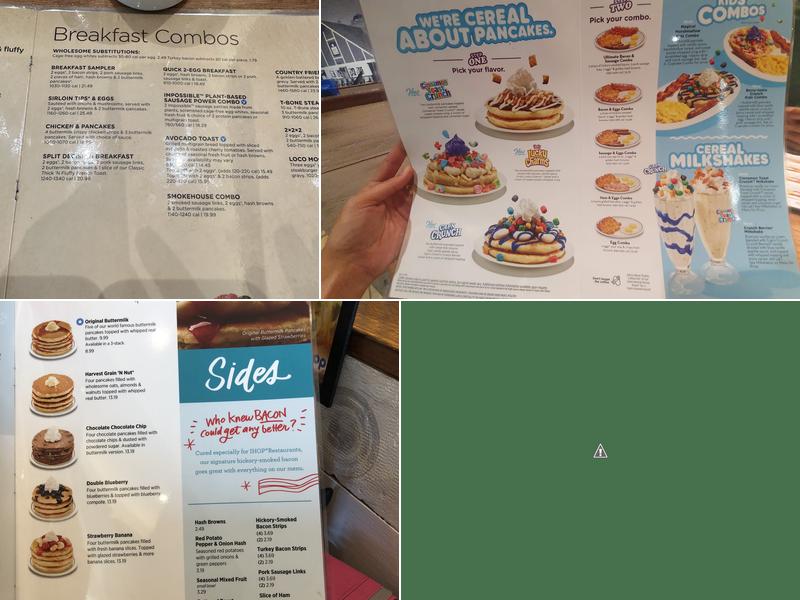 IHOP Menu