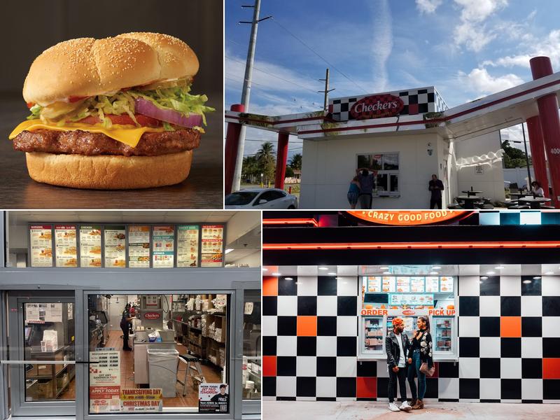 Checkers 4000 W Hallandale Beach Blvd, Pembroke Park