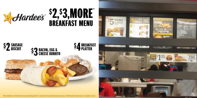 Hardee’s Menu