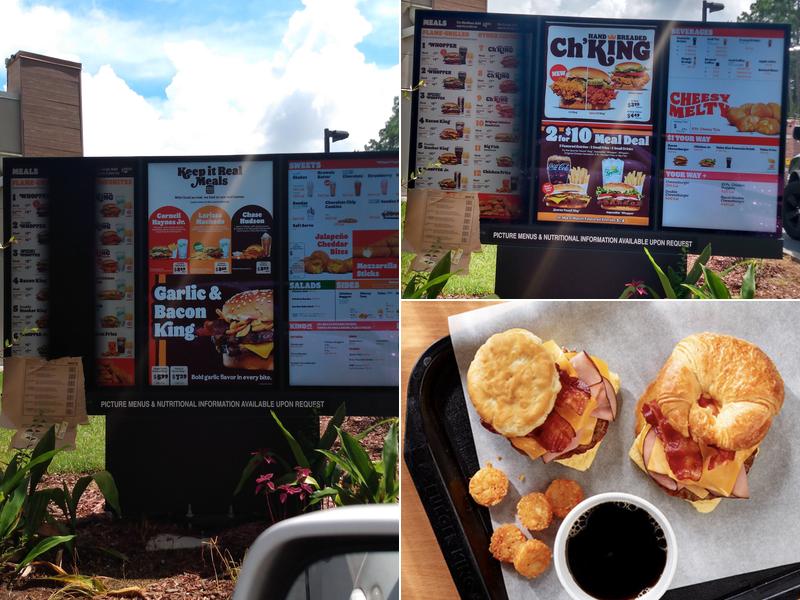 Burger King Menu