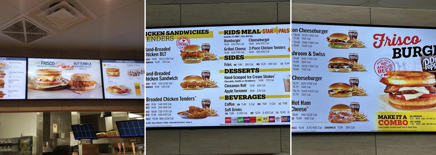 Hardee's Menu