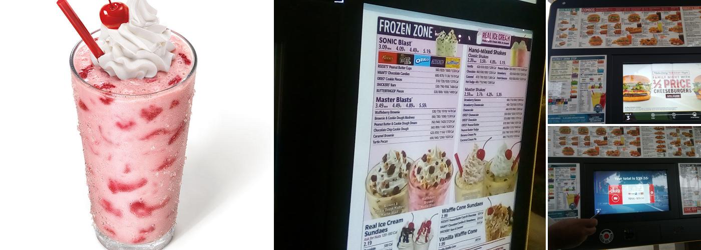 Sonic Drive-In Menu