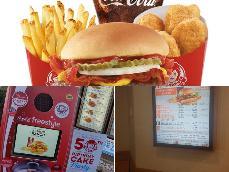 Wendy's Menu