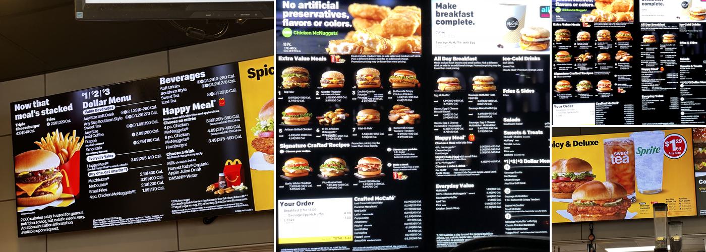 McDonald's Menu