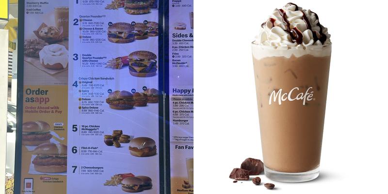 McDonald's Menu