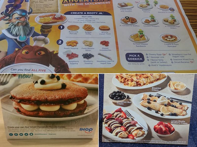 IHOP Menu