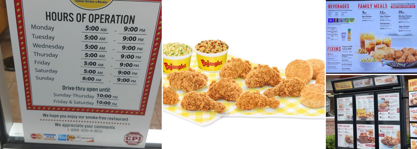 Bojangles Menu