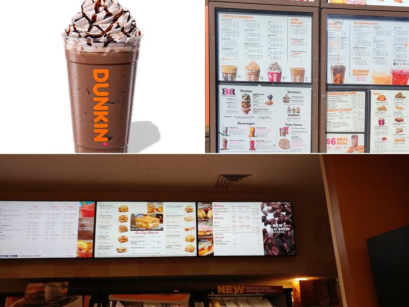 Dunkin' Menu