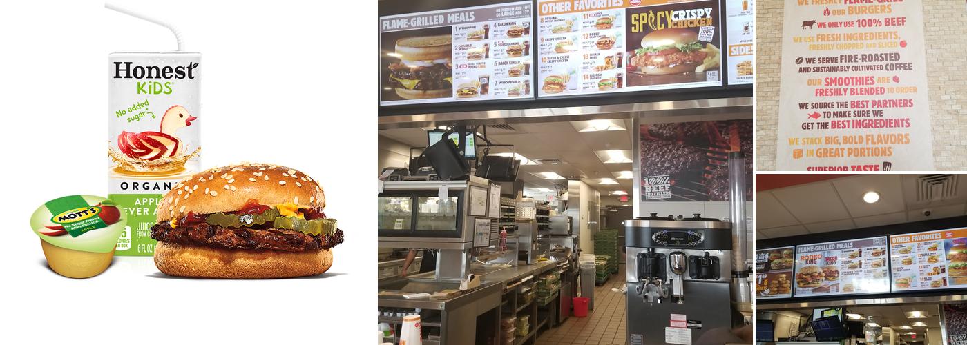 Burger King Menu