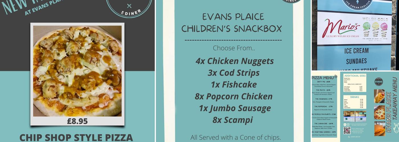 Evans Plaice Menu