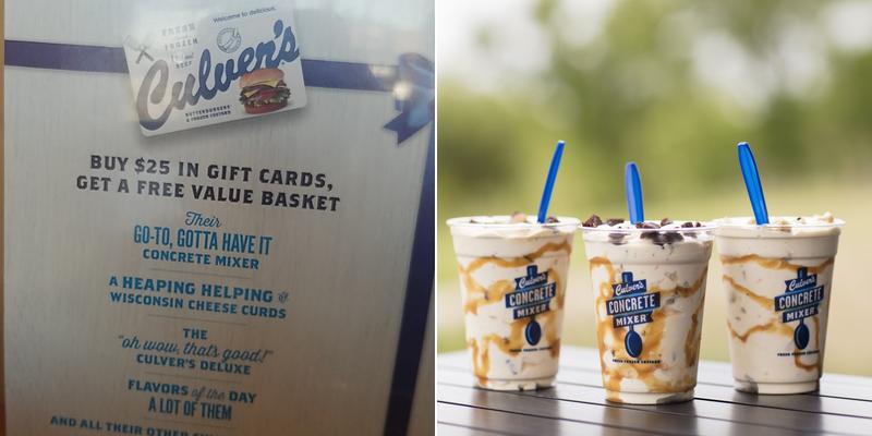 Culver’s Menu