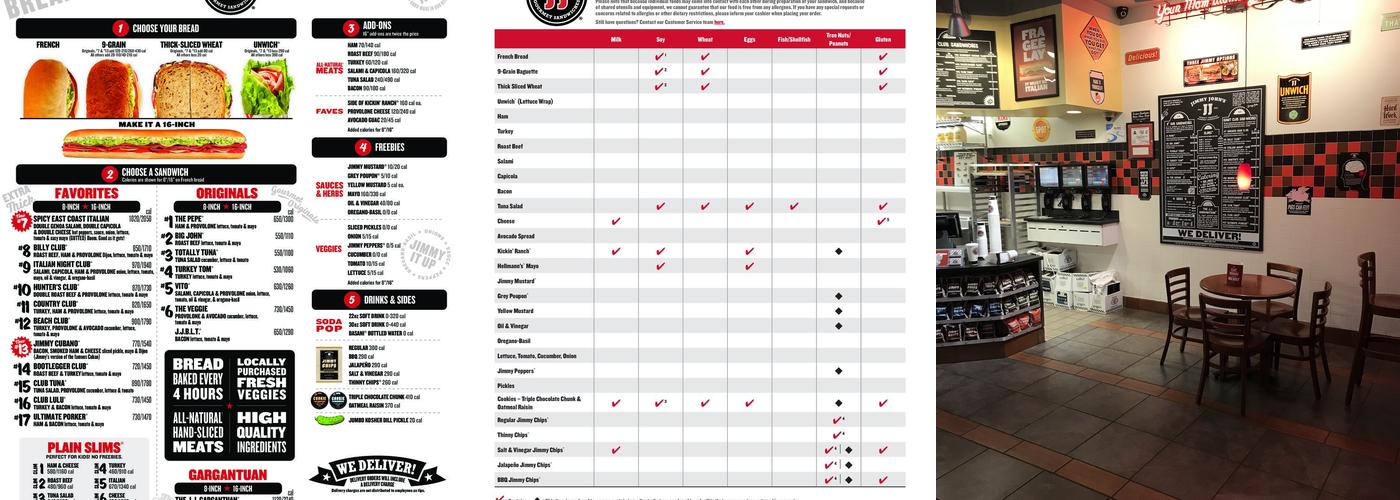Jimmy John's Menu