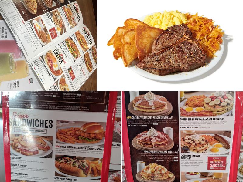 Denny's Menu