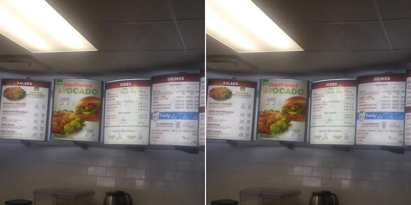 Wendy's Menu