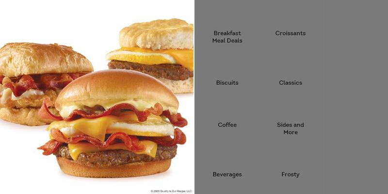 Wendy's Menu