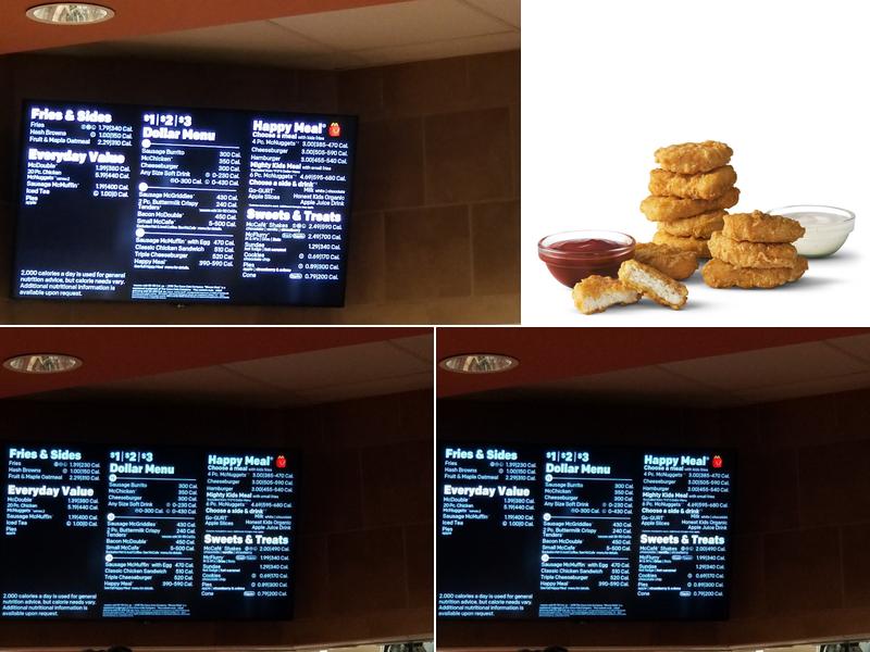 McDonald's Menu