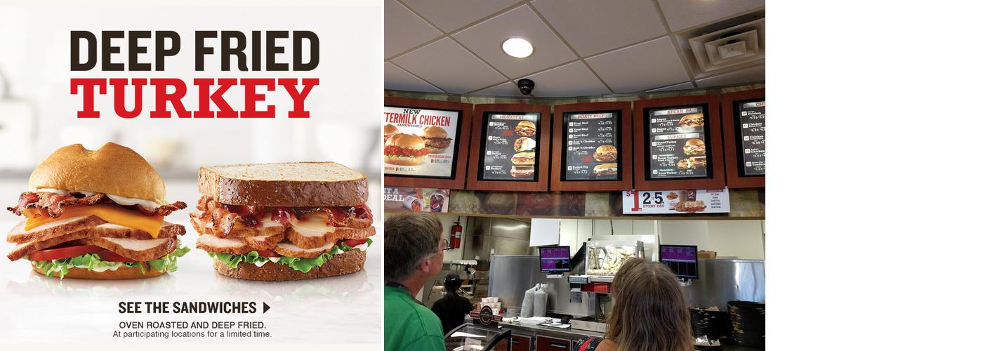 Arby's Menu